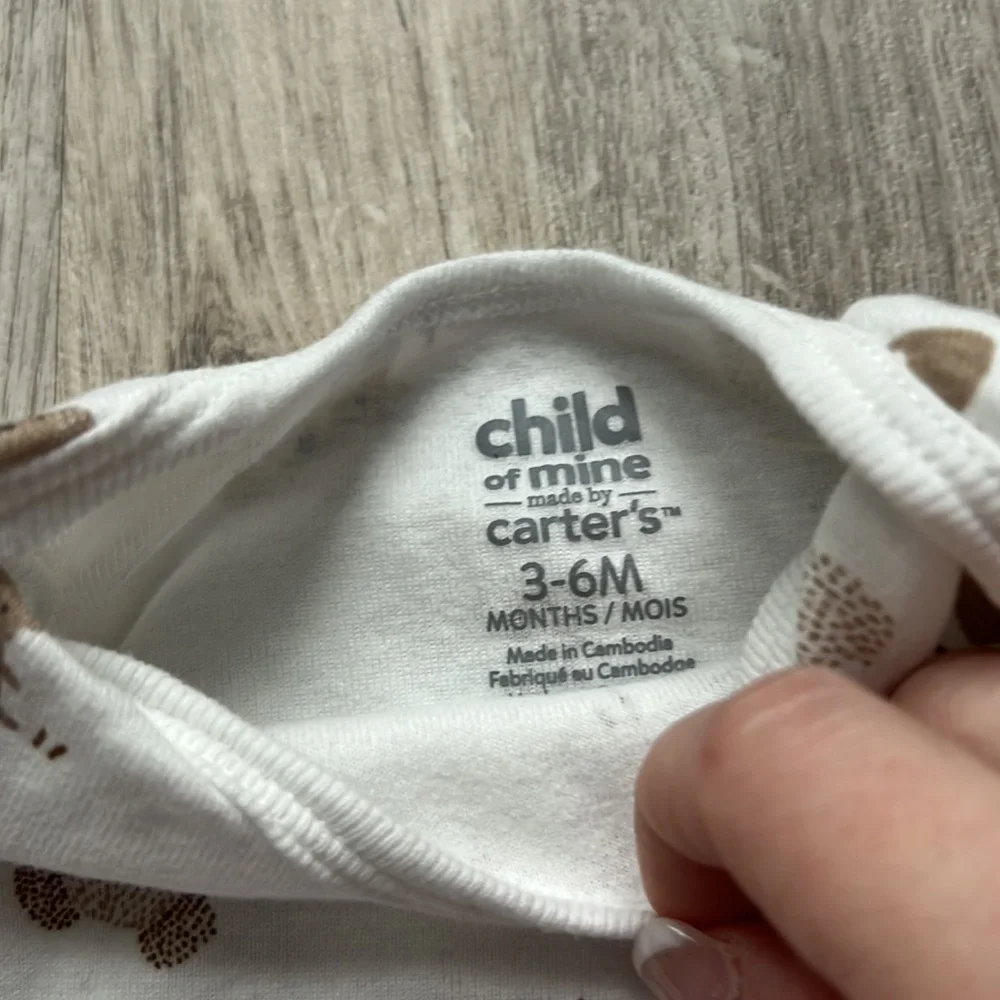 Carters Koala Onesie 3-6 M short sleeve NWOT - Picture 3 of 3